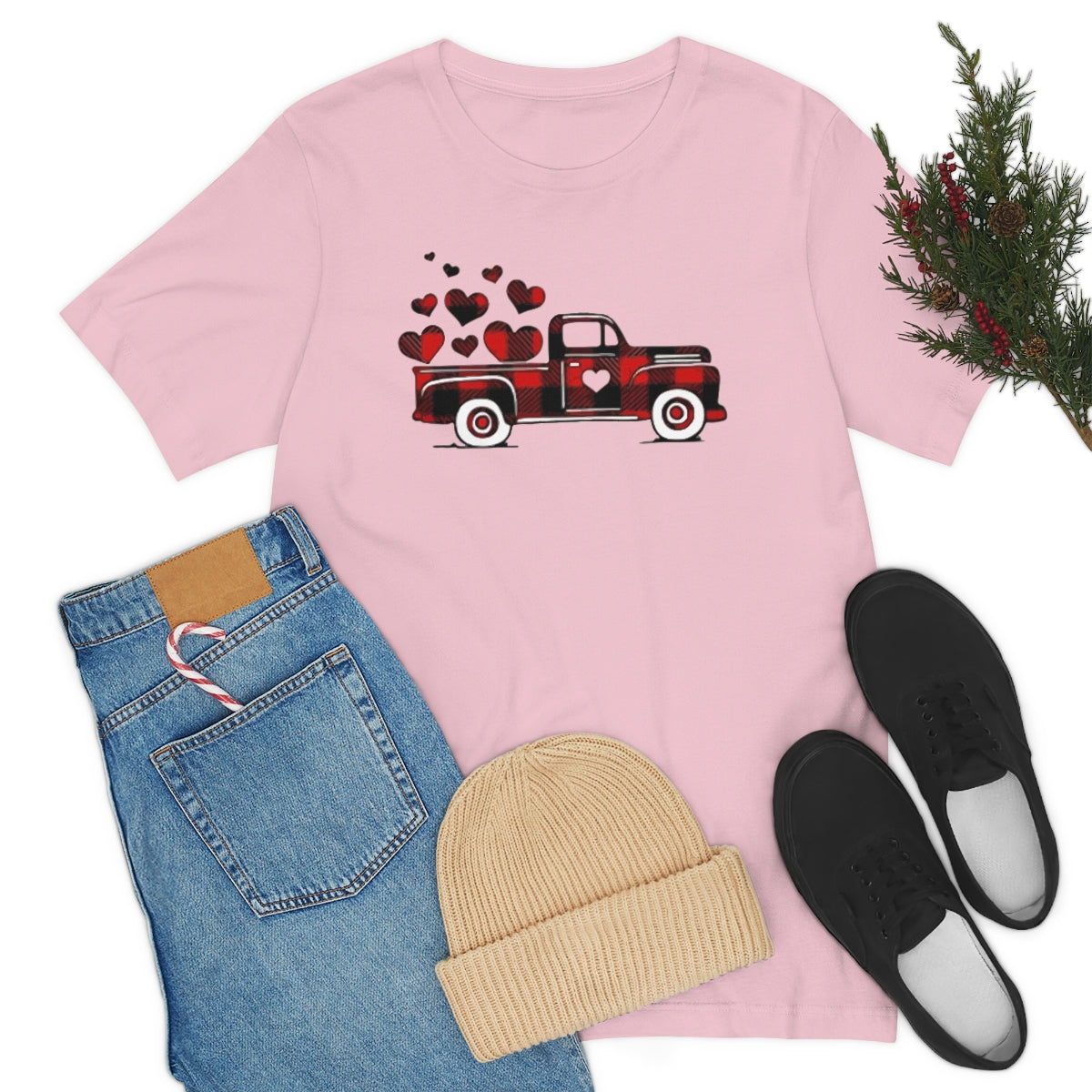 Valentine Truck T-Shirt