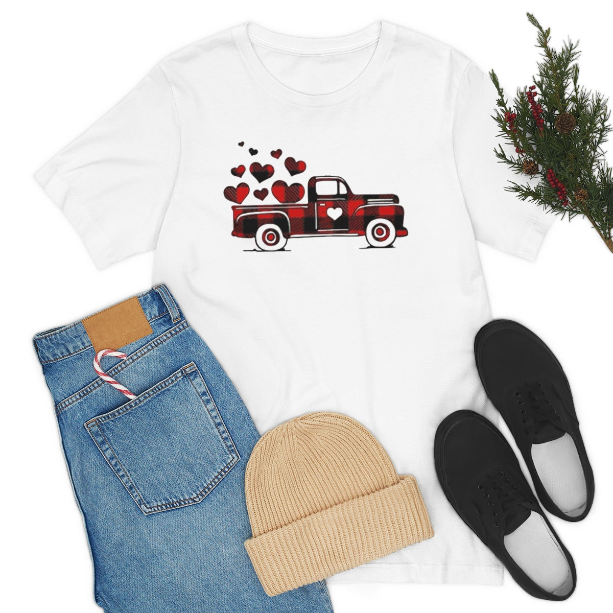 Valentine Truck T-Shirt