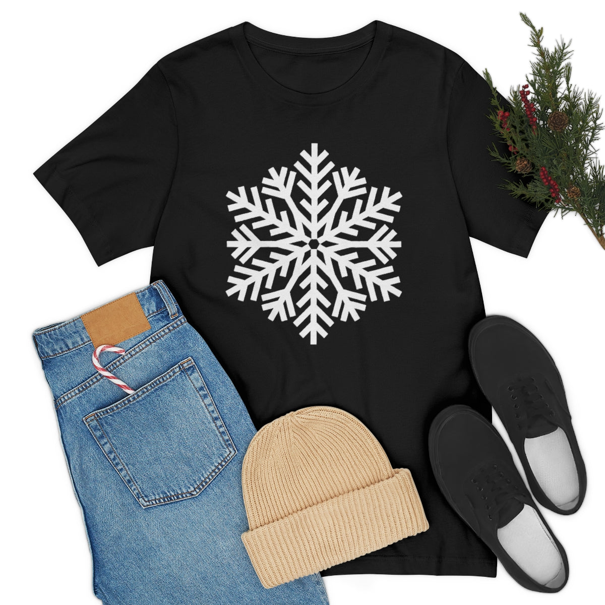 Simple Snowflake T-Shirt