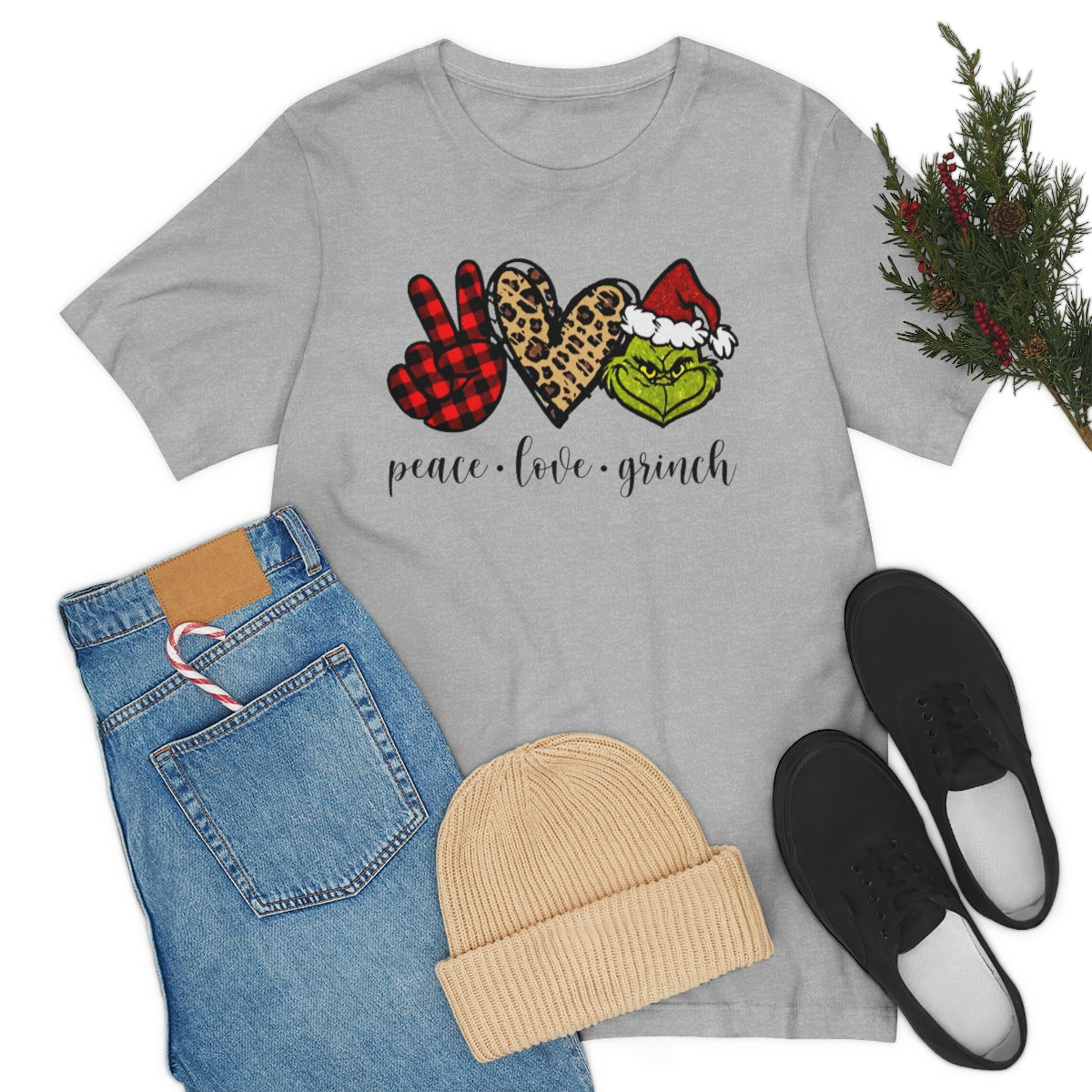 Peace, Love, Grinch T-Shirt