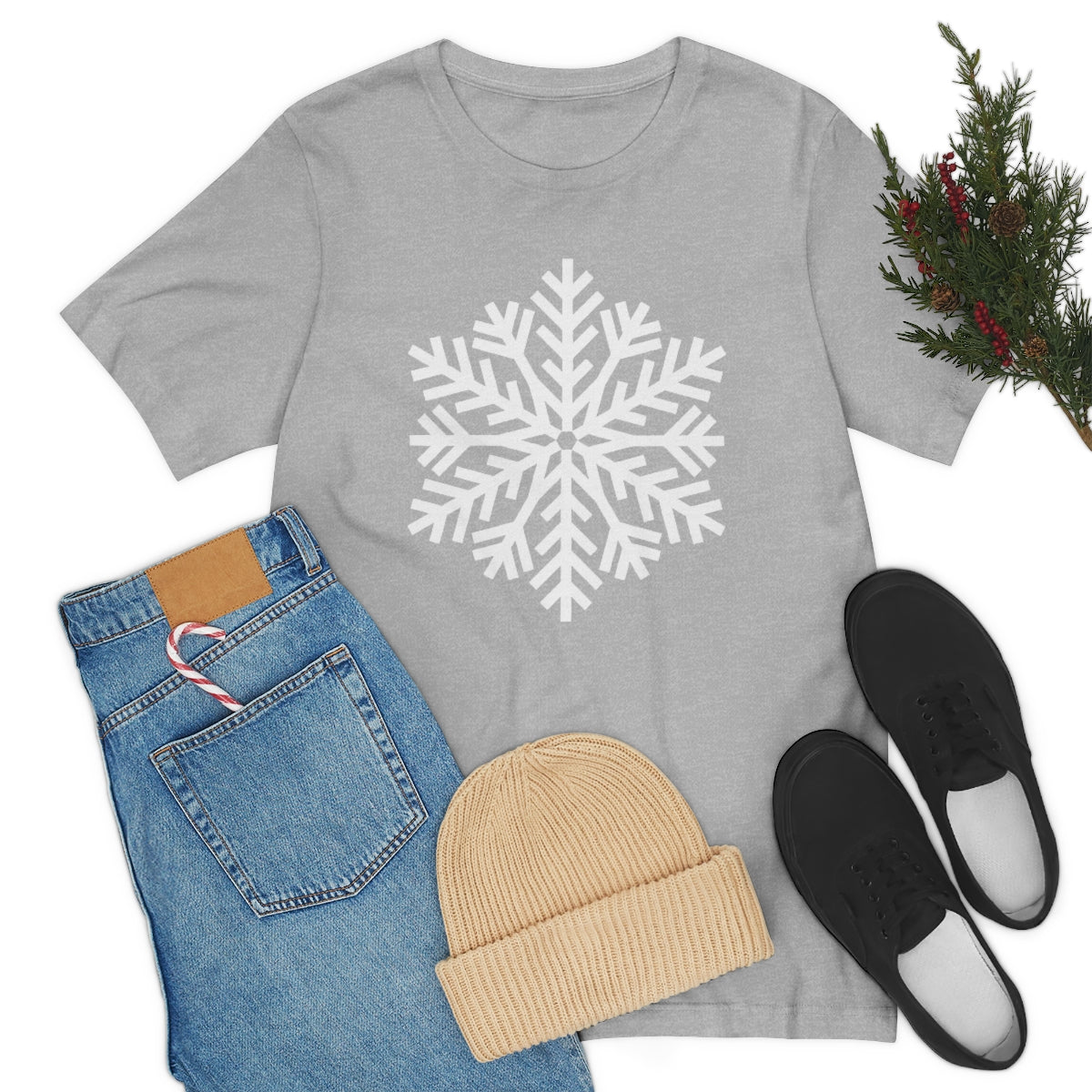 Simple Snowflake T-Shirt