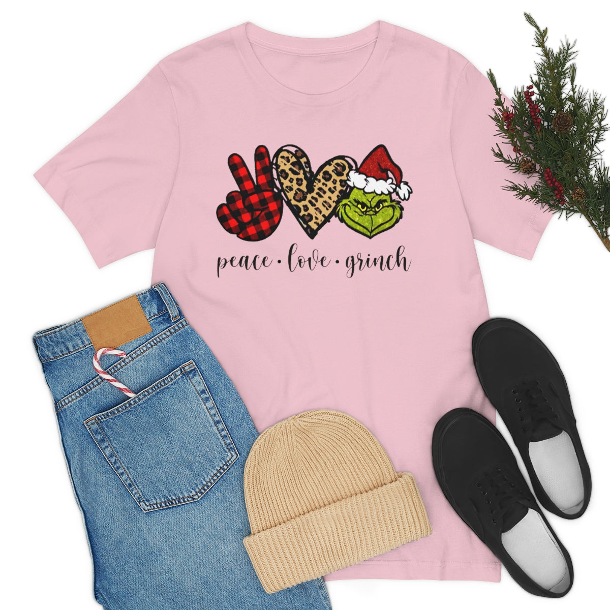 Peace, Love, Grinch T-Shirt