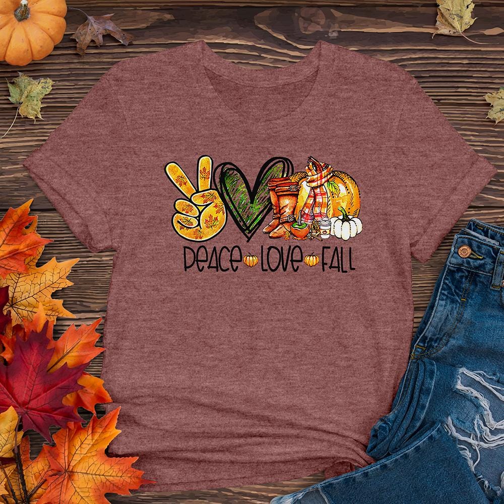 Peace, Love, Fall Tee