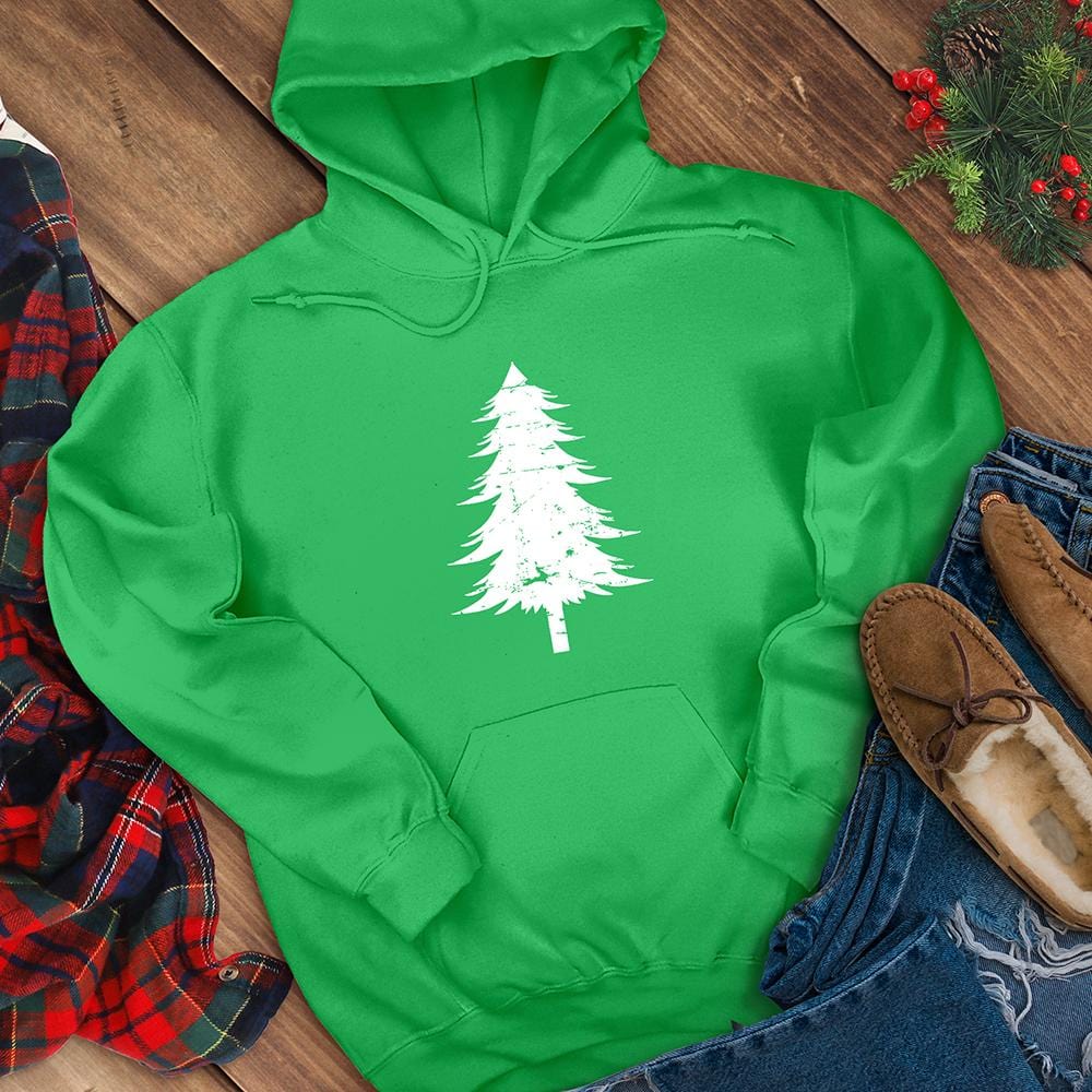 Natural Christmas Hooded Sweatshirt