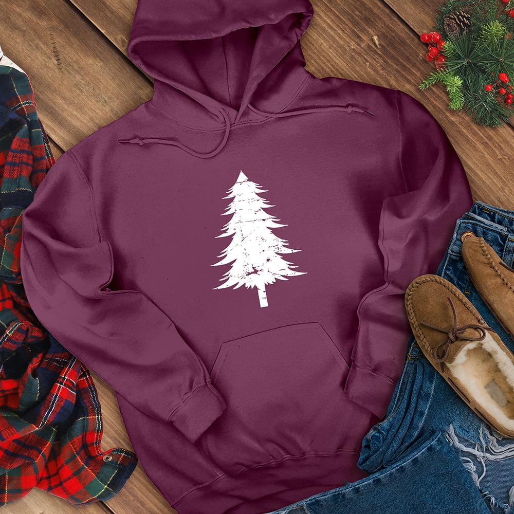 Natural Christmas Hooded Sweatshirt