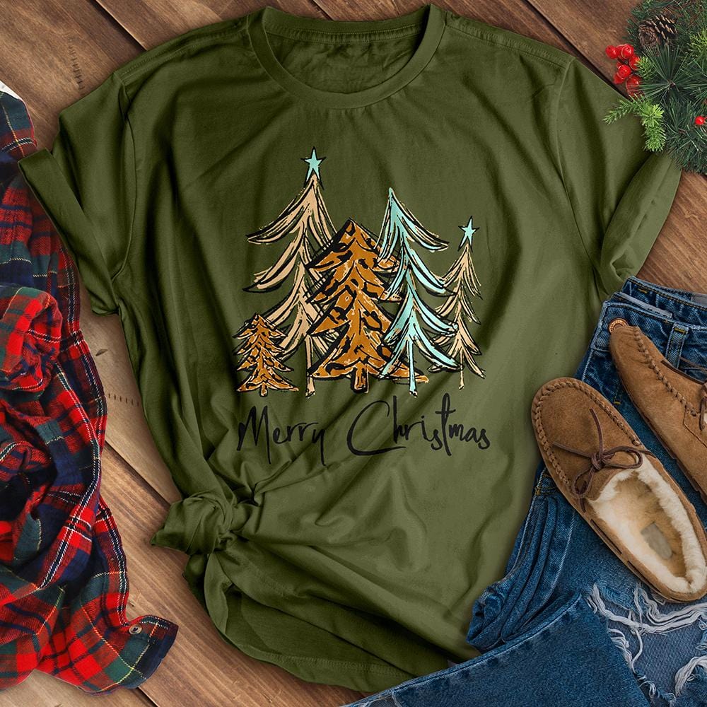 Merry Christmas Tree Tee