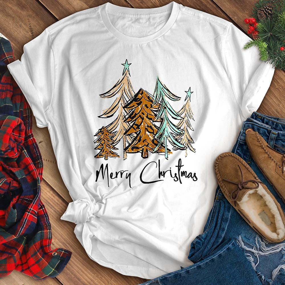 Merry Christmas Tree Tee