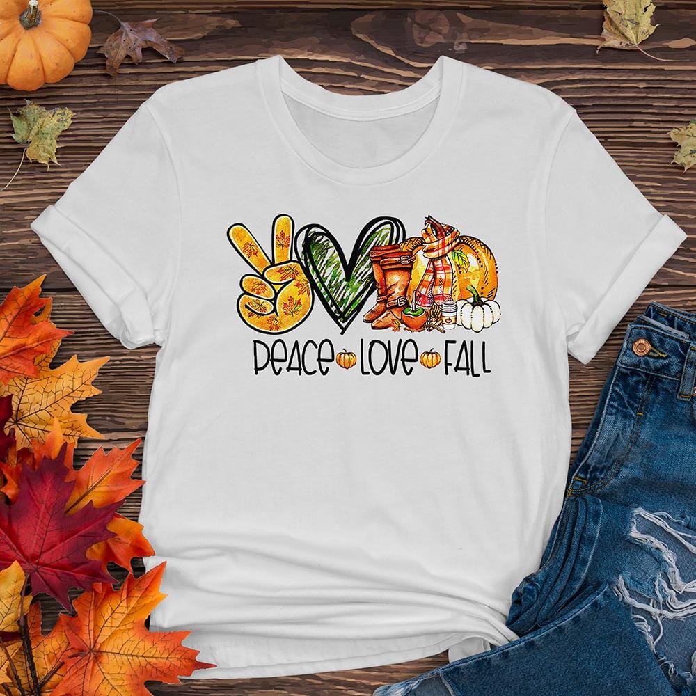 Peace, Love, Fall Tee