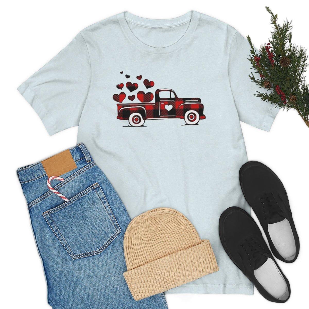 Valentine Truck T-Shirt